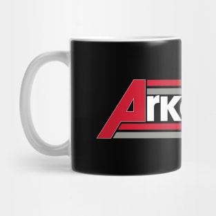Arkansas Classic Bold Stripes Mug